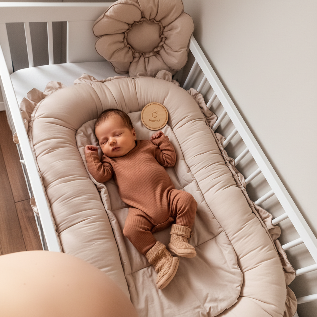 Couffin BOHÈME™ — Lavable en machine 30°C, hygiénique et pratique au quotidien