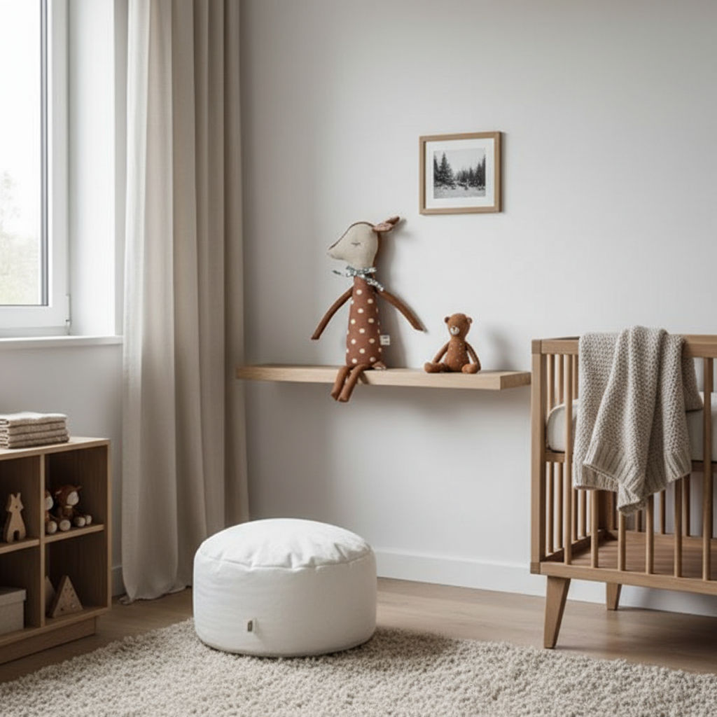 Doudou BambiCerf design nordique - Décoration chambre bébé scandinave