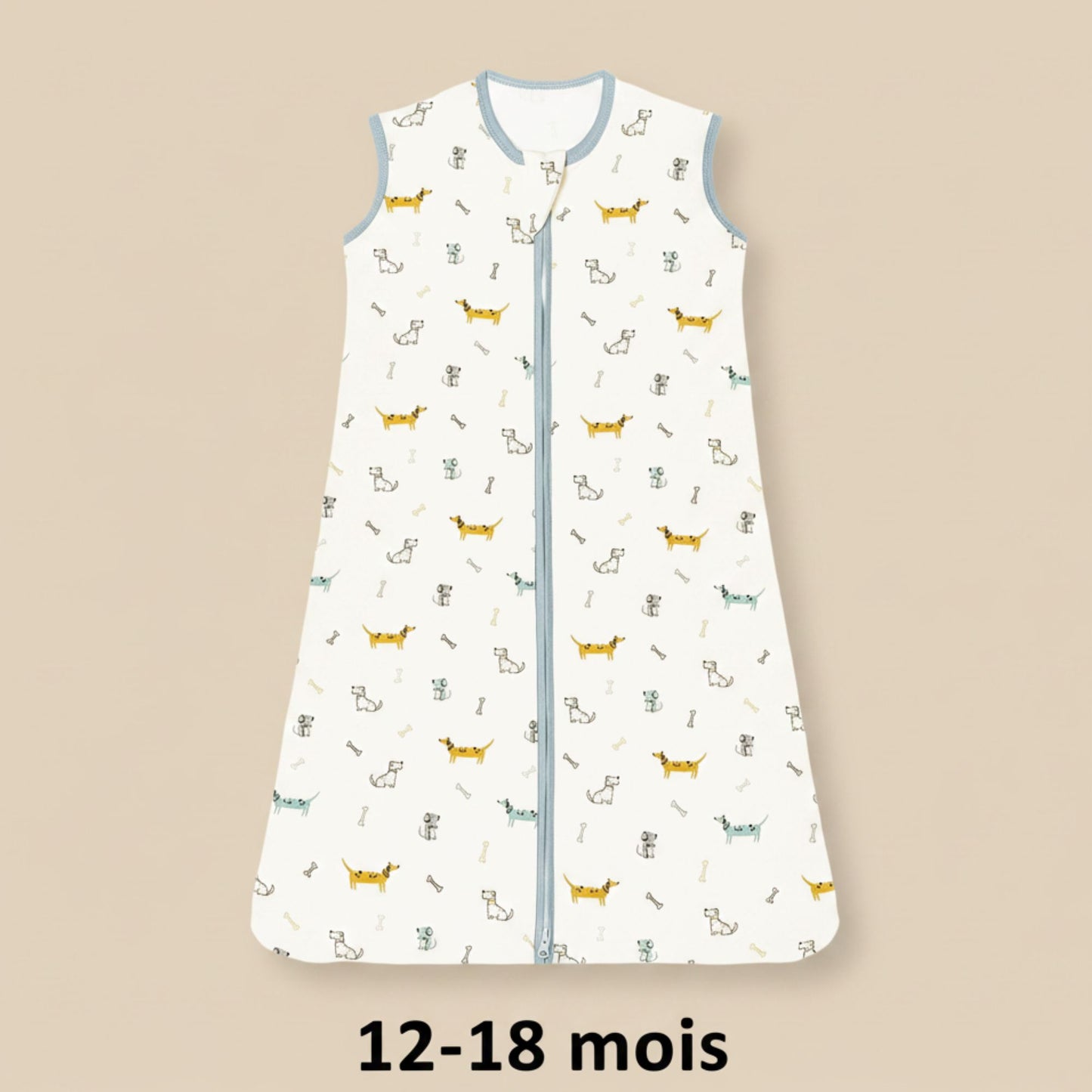 GIGOTEUSE BÉBÉ MILA SANS MANCHES EN COTON 12-18 mois
