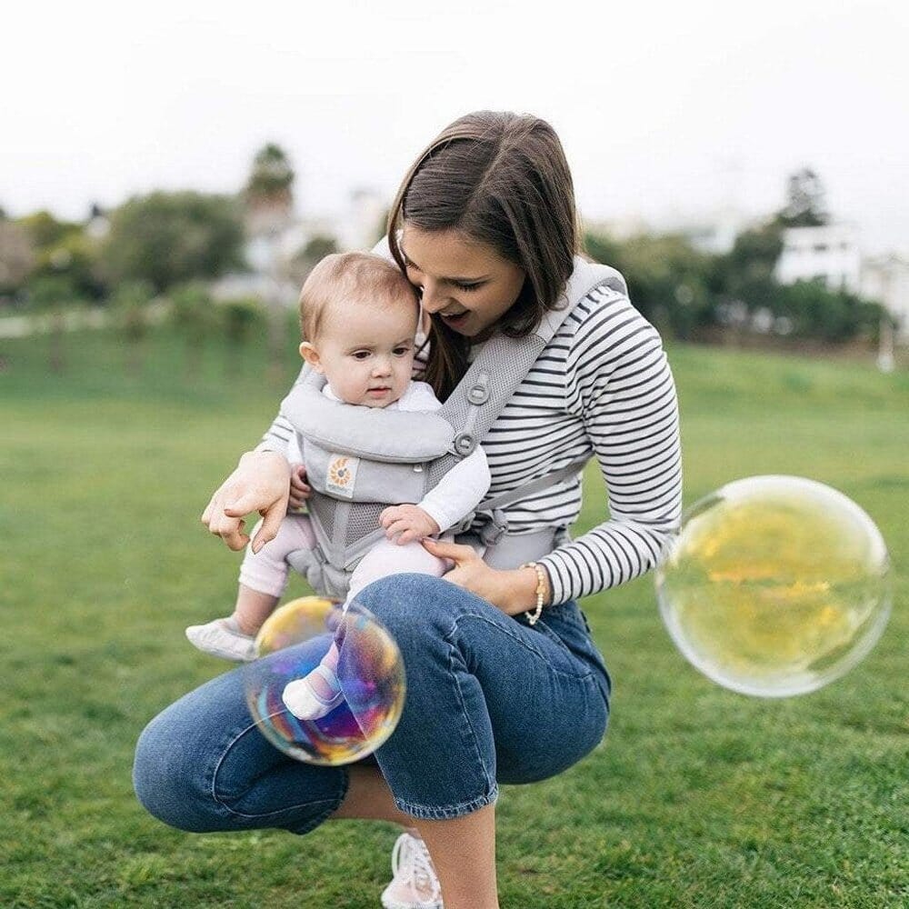 Porte Bebe - BreathBabyBagâą - Gris - Pour Poupon