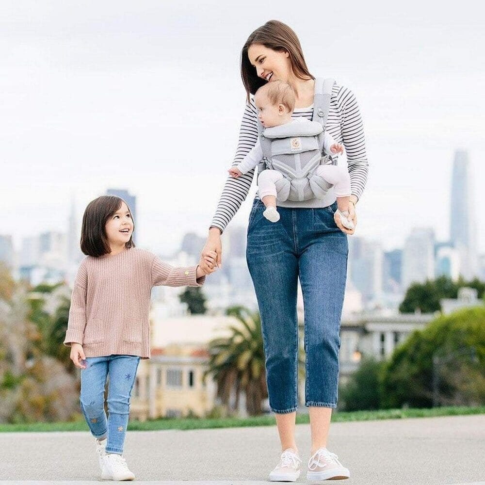 Porte Bebe - BreathBabyBagâą - Gris - Pour Poupon
