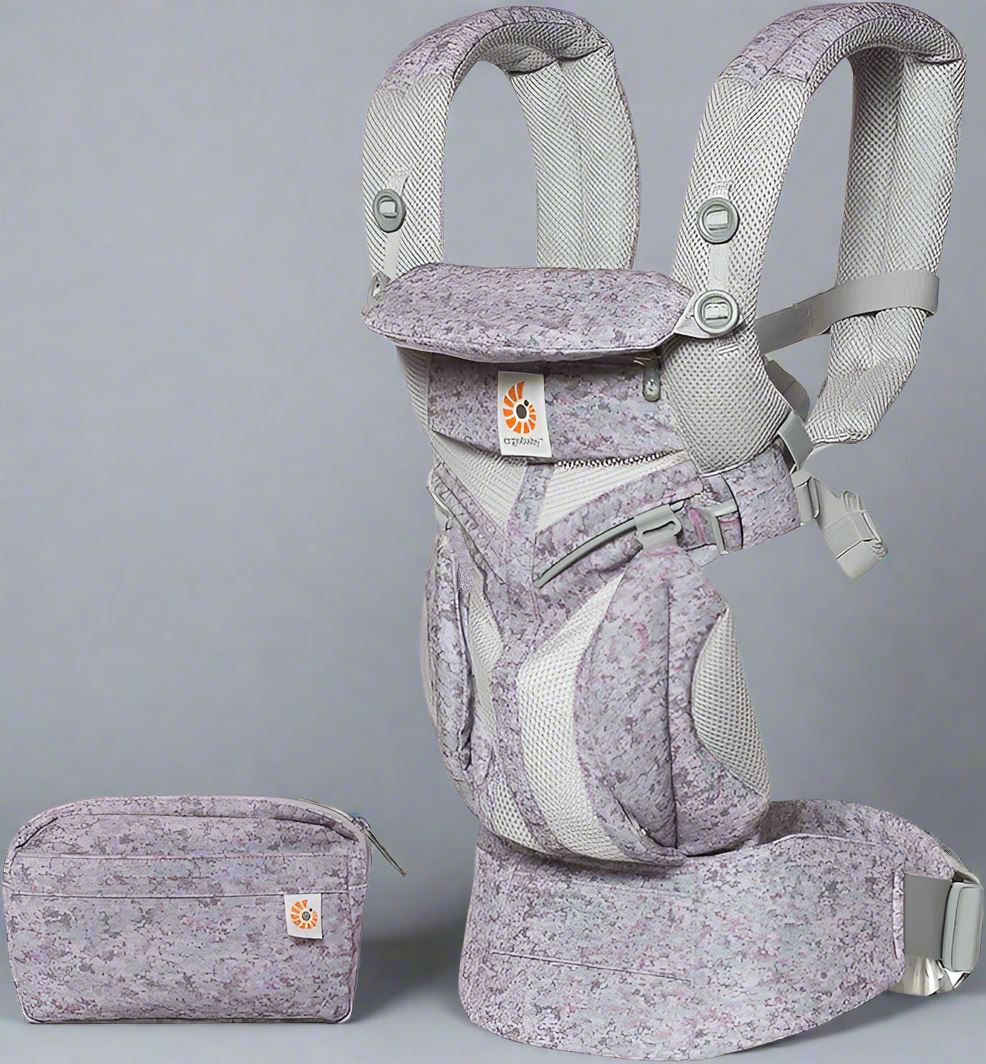 Porte Bebe - BreathBabyBagâą - Mauve Lavande - Pour Poupon