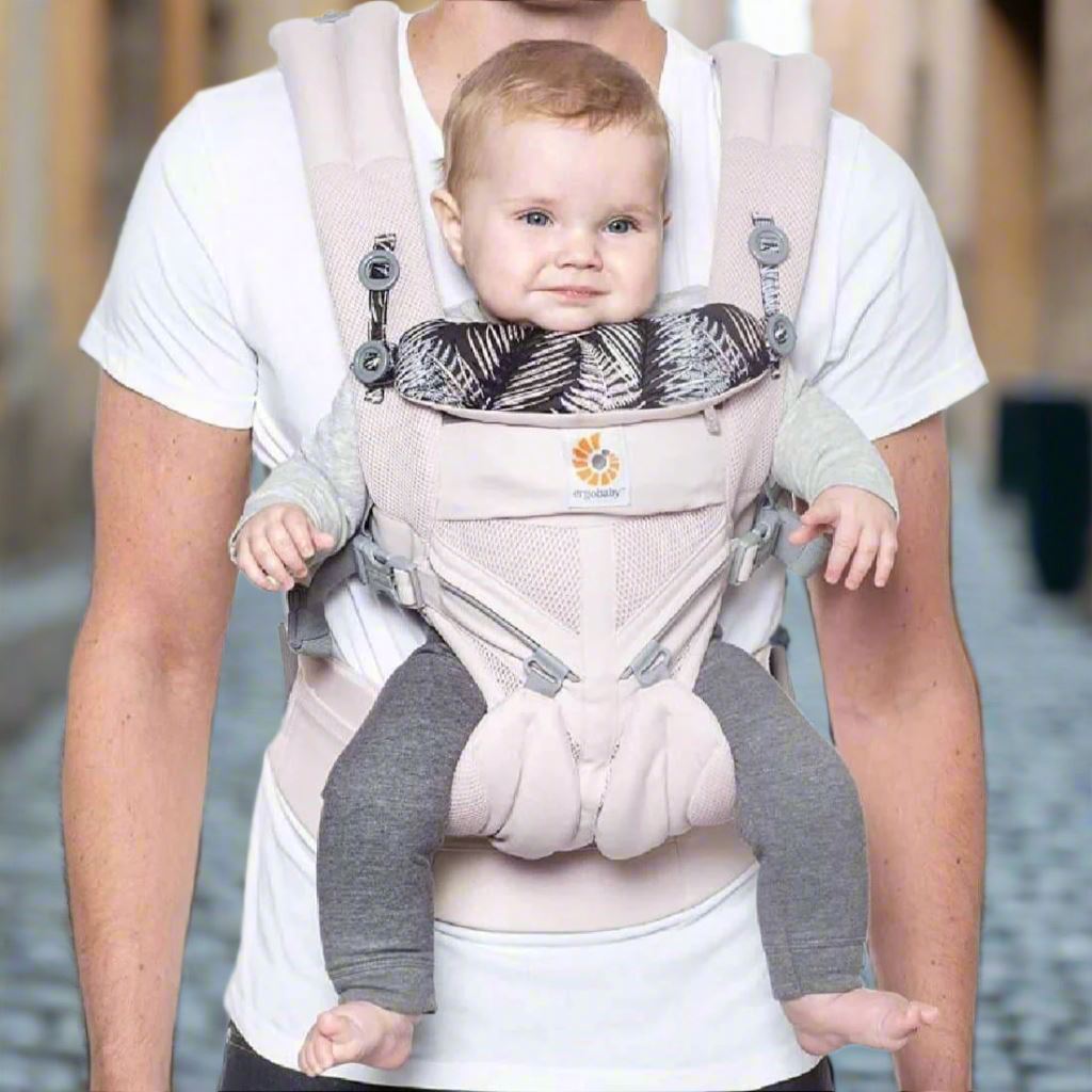 Porte Bebe - BreathBabyBagâą - Rose Maille - Pour Poupon