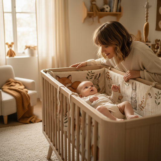 Tour de lit bébé – sécurité et confort pour nouveau-né