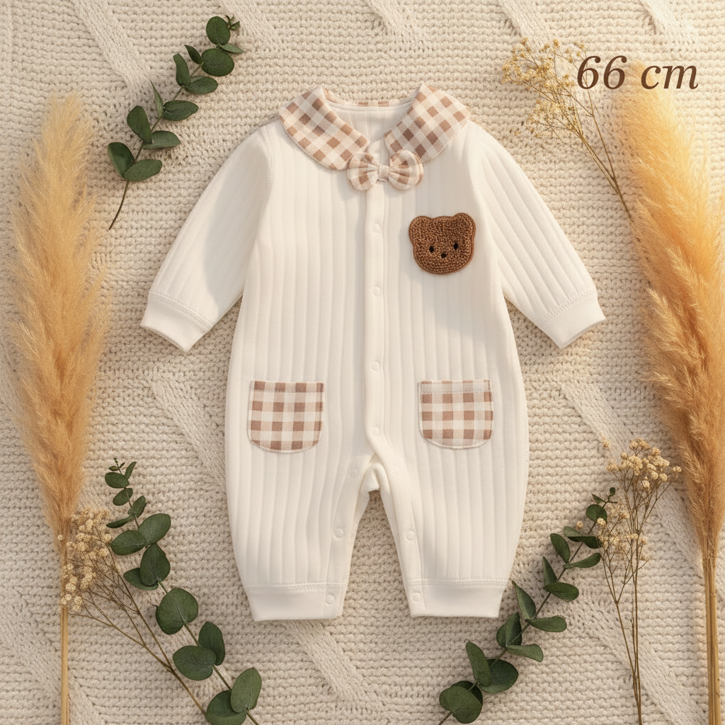 Combinaison bébé URSA™ coton chaud — taille 66 cm 