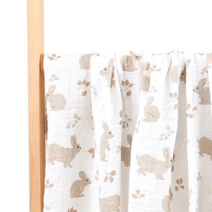 Couverture emmailllotage bébé modèle LapinouCâlin 