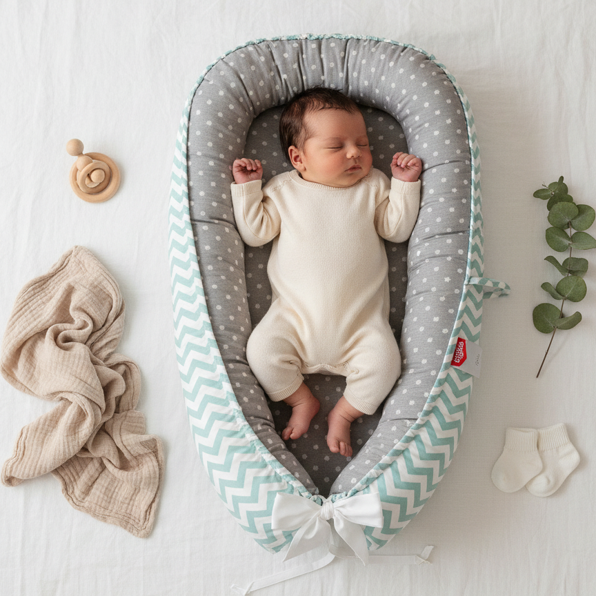 Couffin CIELUNA™ – bébé endormi