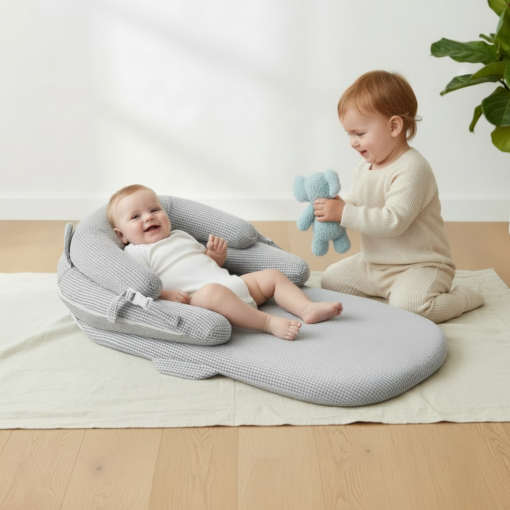 Couffin inclinable 15° et 30° – adaptable de 0 à 3 ans