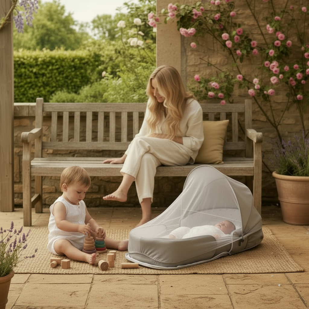 Couffin LISAC™ – lit portable qui protège bébé où que vous alliez, intérieur, extérieru