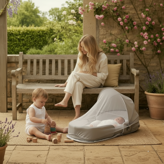 Couffin LISAC™ – lit portable qui protège bébé où que vous alliez, intérieur, extérieru