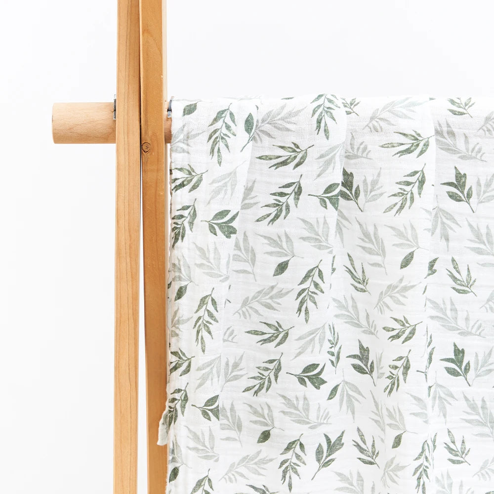 Couverture émmaillotage modèle Forêt Câlineé