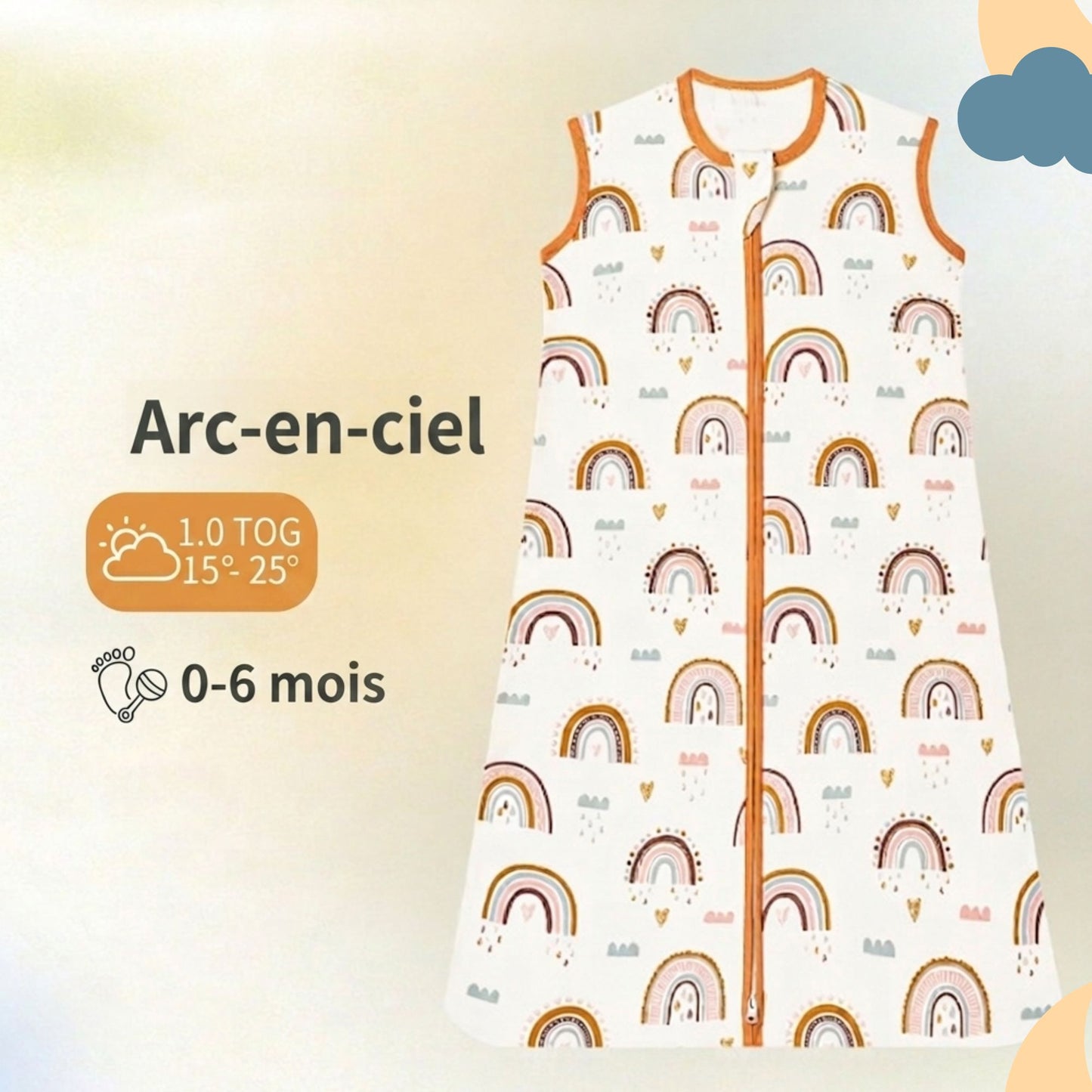 GIGOTEUSE BÉBÉ - DOUCEARC™ | ÉVOLUTIVE TOUTES SAISONS