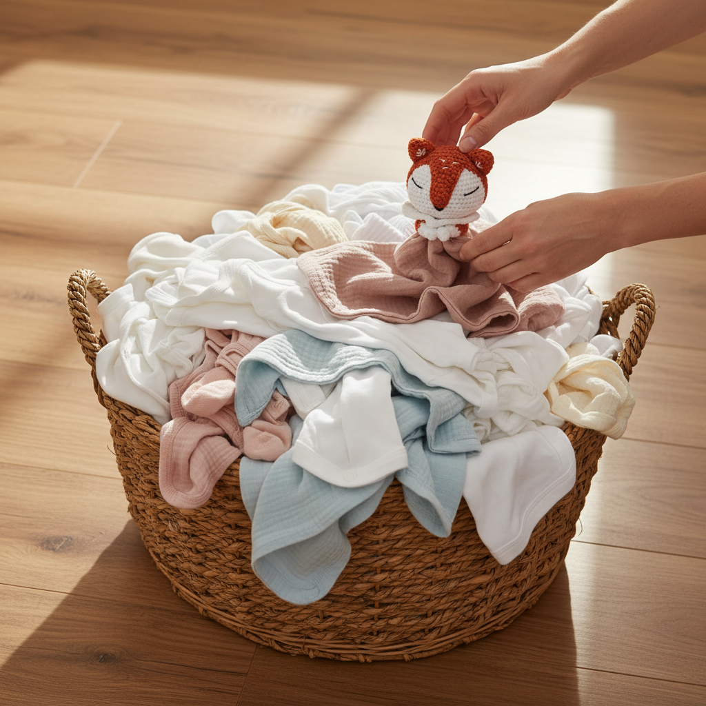 Doudou bébé Rusty™ lavable machine entretien facile hygiène