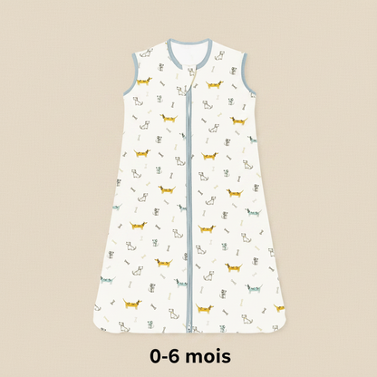 GIGOTEUSE BÉBÉ MILA SANS MANCHES EN COTON 0-6 mois