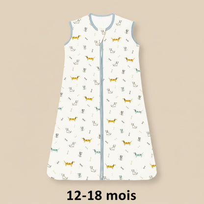 GIGOTEUSE BÉBÉ MILA SANS MANCHES EN COTON 12-18 mois