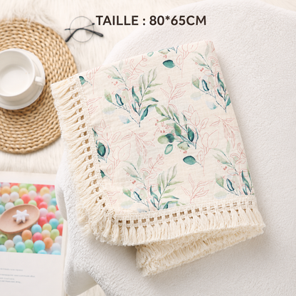 Lange bébé de taille 80cm x 65cm