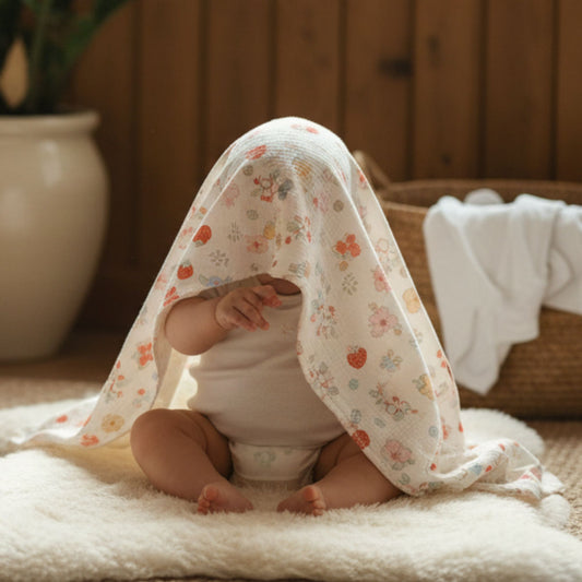 Plaid bébé Sérine lavable machine devient plus doux