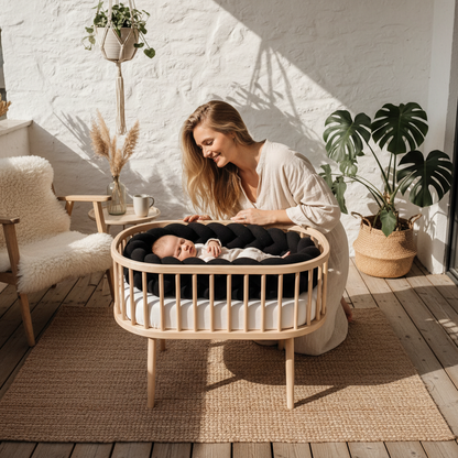 Réducteur de lit MINUITZZZ™ – le début d'une belle histoire, cadeau de naissance idéal