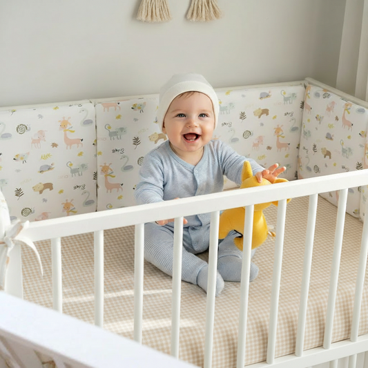 Tour de lit bébé Bebazoo protection sécurisée respirante