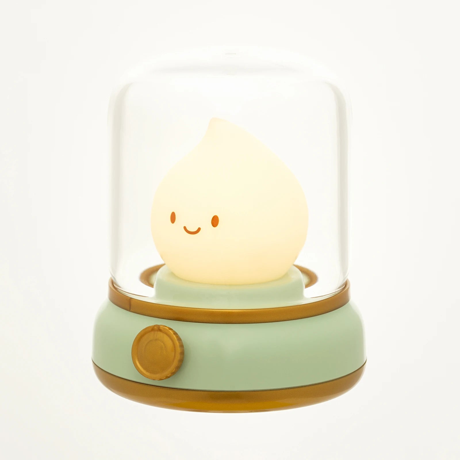 Veilleuse bébé Petite Flamme couleur verte LED apaisante
