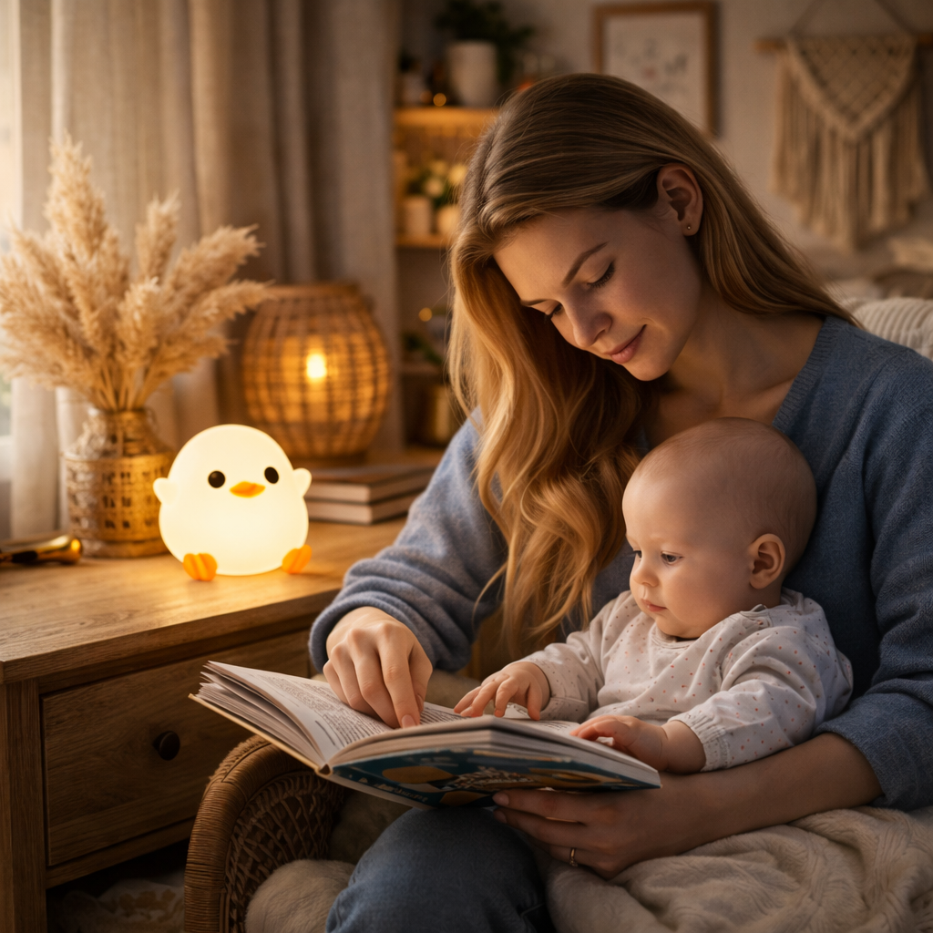 Veilleuse canard pour histoire du dodo - Compagnon de nuit
