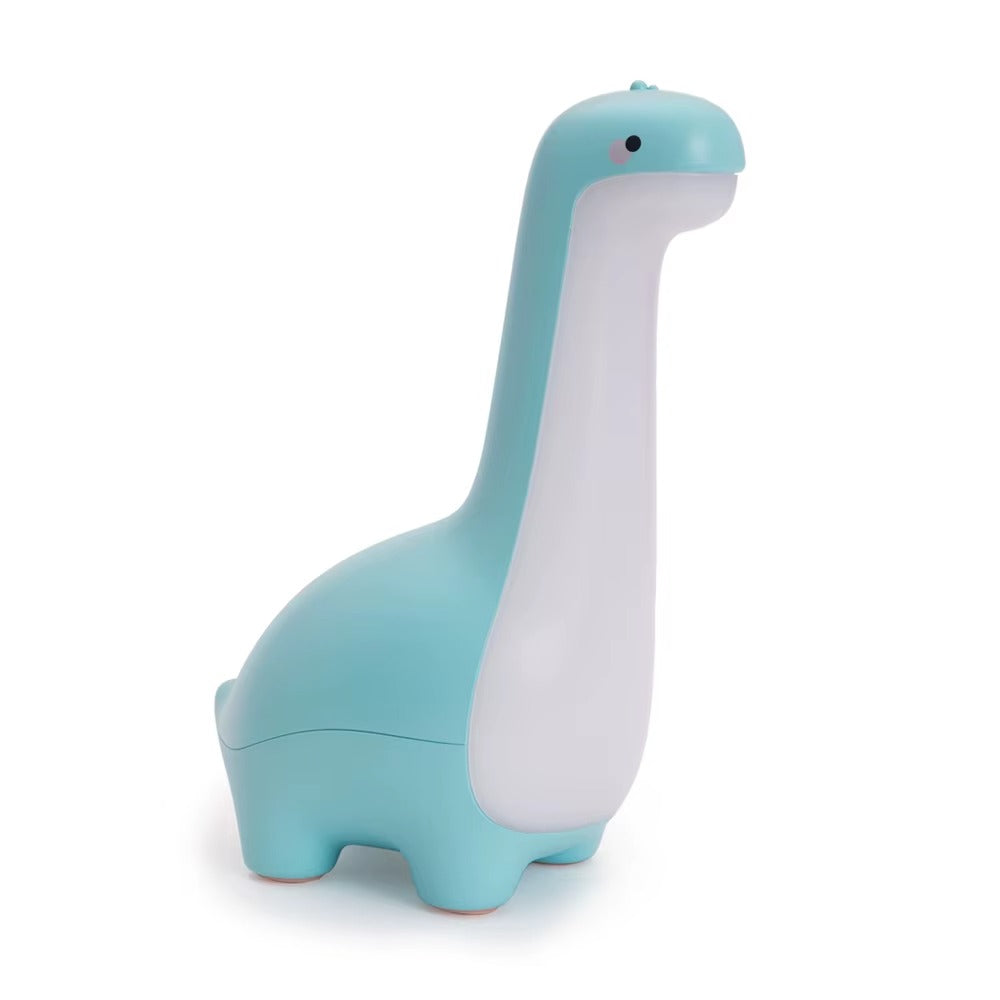 Veilleuse bébé dinosaure bleu doux - Couleur pastel ciel serein