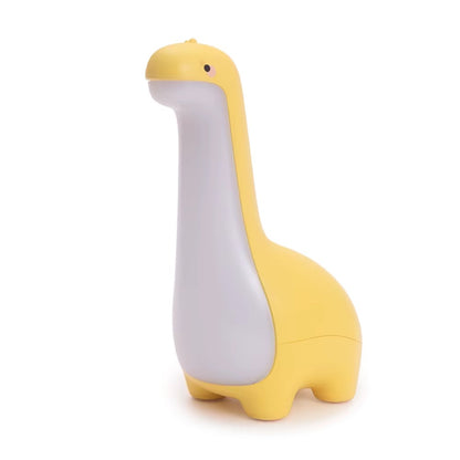 Veilleuse bébé dinosaure jaune pâle - Couleur pastel douce chambre
