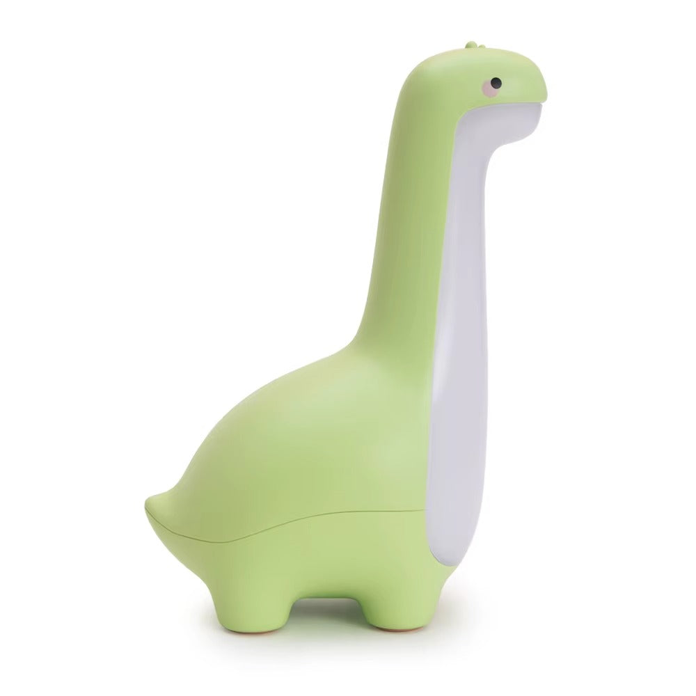 Veilleuse bébé dinosaure vert tendre - Couleur pastel nature apaisante