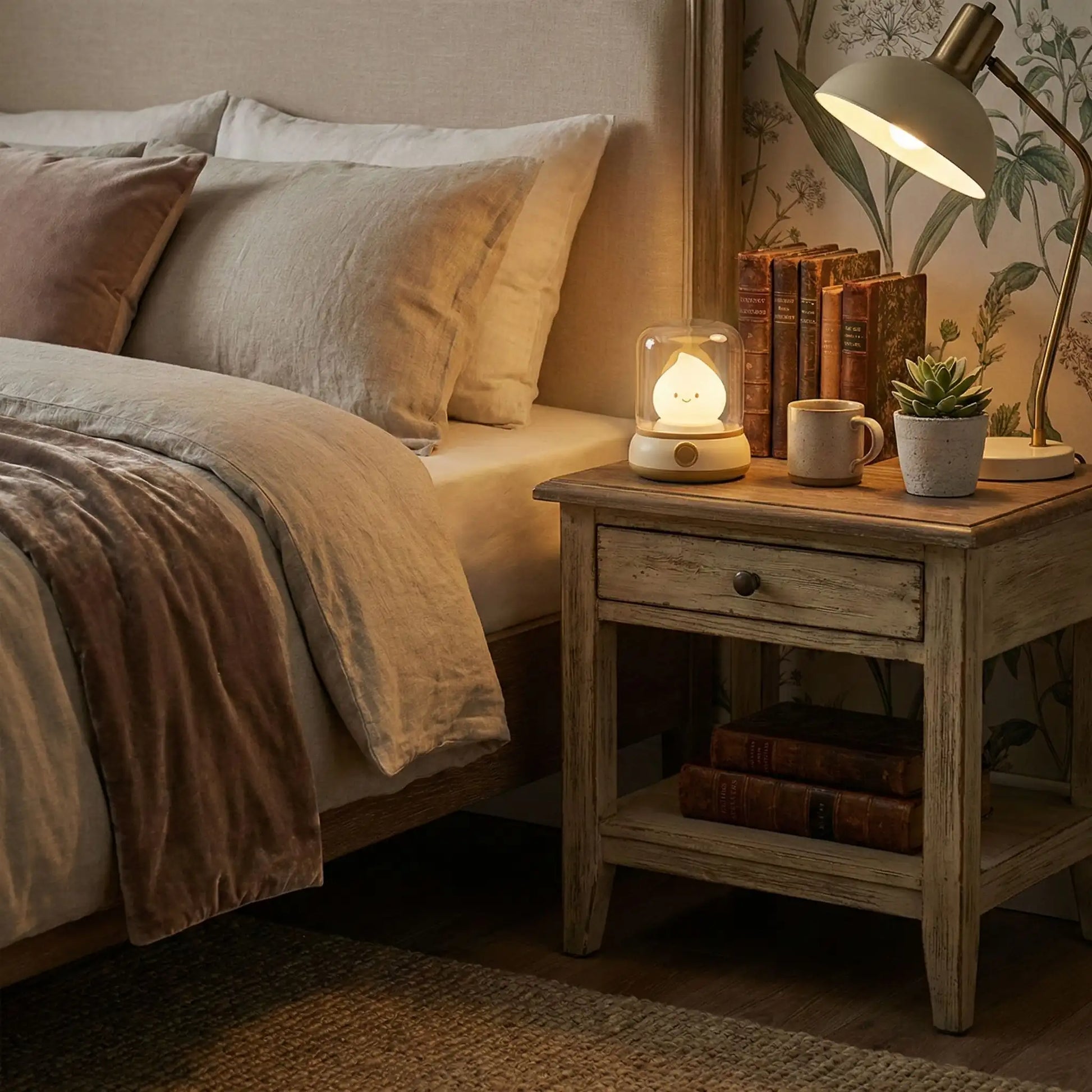 Veilleuse bébé apaisante lumière tamisée chambre enfant nuit paisible
