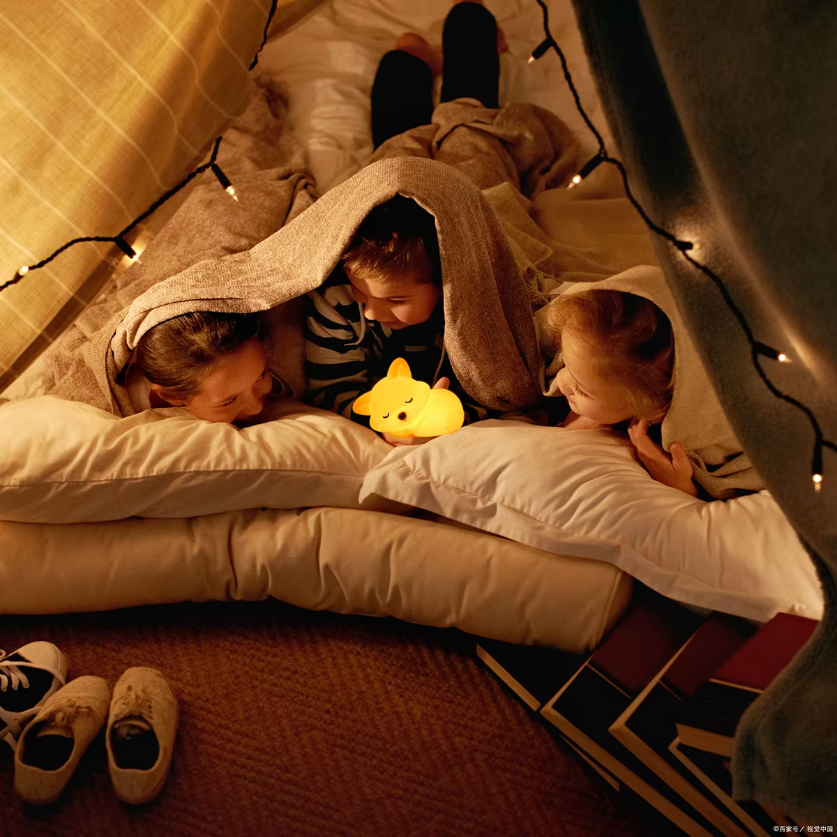 Veilleuse bébé renard ludique - Design adorable compagnon lumineux enfant