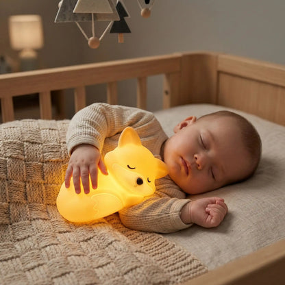 Veilleuse bébé rassurante - Témoignage parents coucher facile autonomie enfant