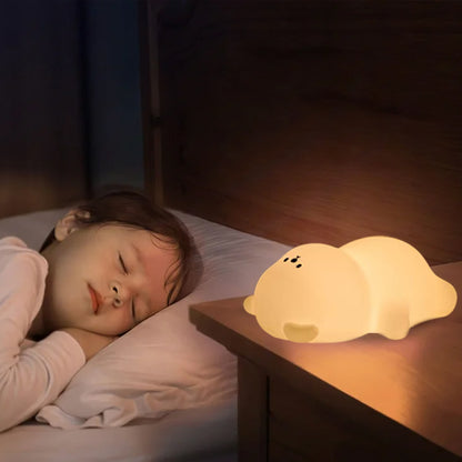 Veilleuse LED Lum'Ours™ - Lumière douce RGB réglable