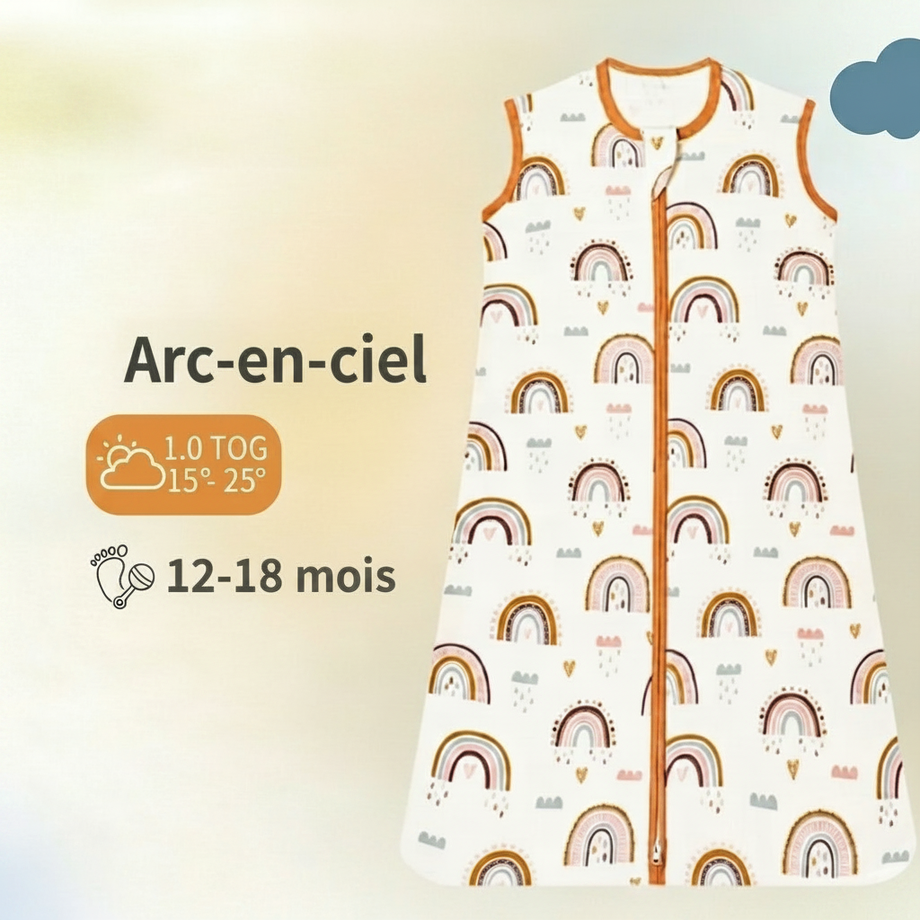 GIGOTEUSE BÉBÉ - DOUCEARC™ | ÉVOLUTIVE TOUTES SAISONS