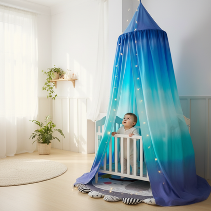 baldaquin lit tente de jeu au sol bebe