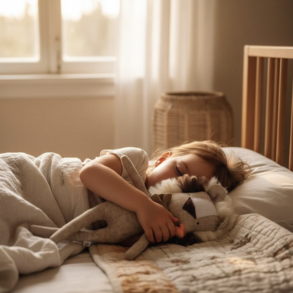 Doudou lion peluche bébé dort câlin - Compagnon fidèle enfance souvenir - Cadeau courage tendresse