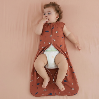 Gigoteuse bébé - Bébé allongé sur le dos