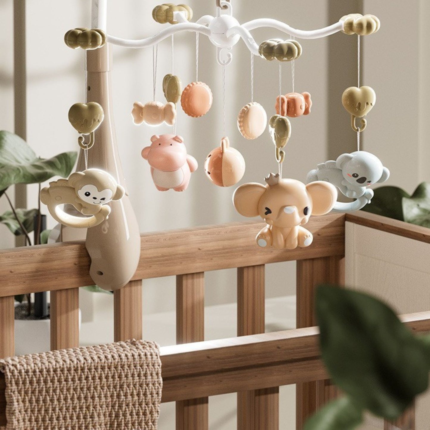 Mobile bébé DOUCEOPRO™ – mobile bébé qui berce éclaire et apaise