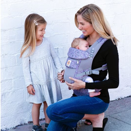 Porte Bebe - BreathBabyBag™ - Mauve Lavande - Pour Poupon