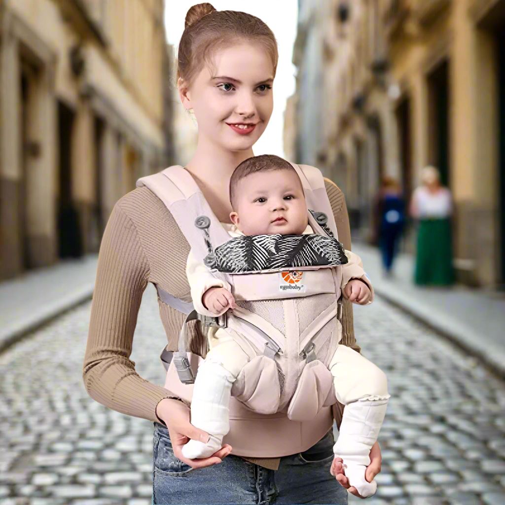 Porte Bebe - BreathBabyBag™ - Rose Maille - Pour Poupon