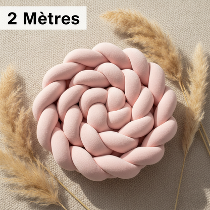 Réducteur de lit BLUSHY™ 2 mètres – barrière sécurisée sans compression bébé	