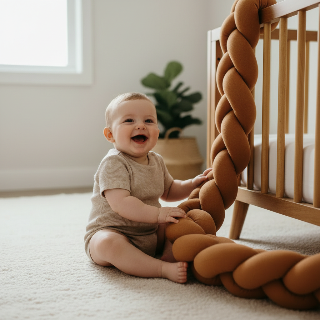 Réducteur de lit CANELIT™ – douceur exceptionnelle coton ultra-doux bébé