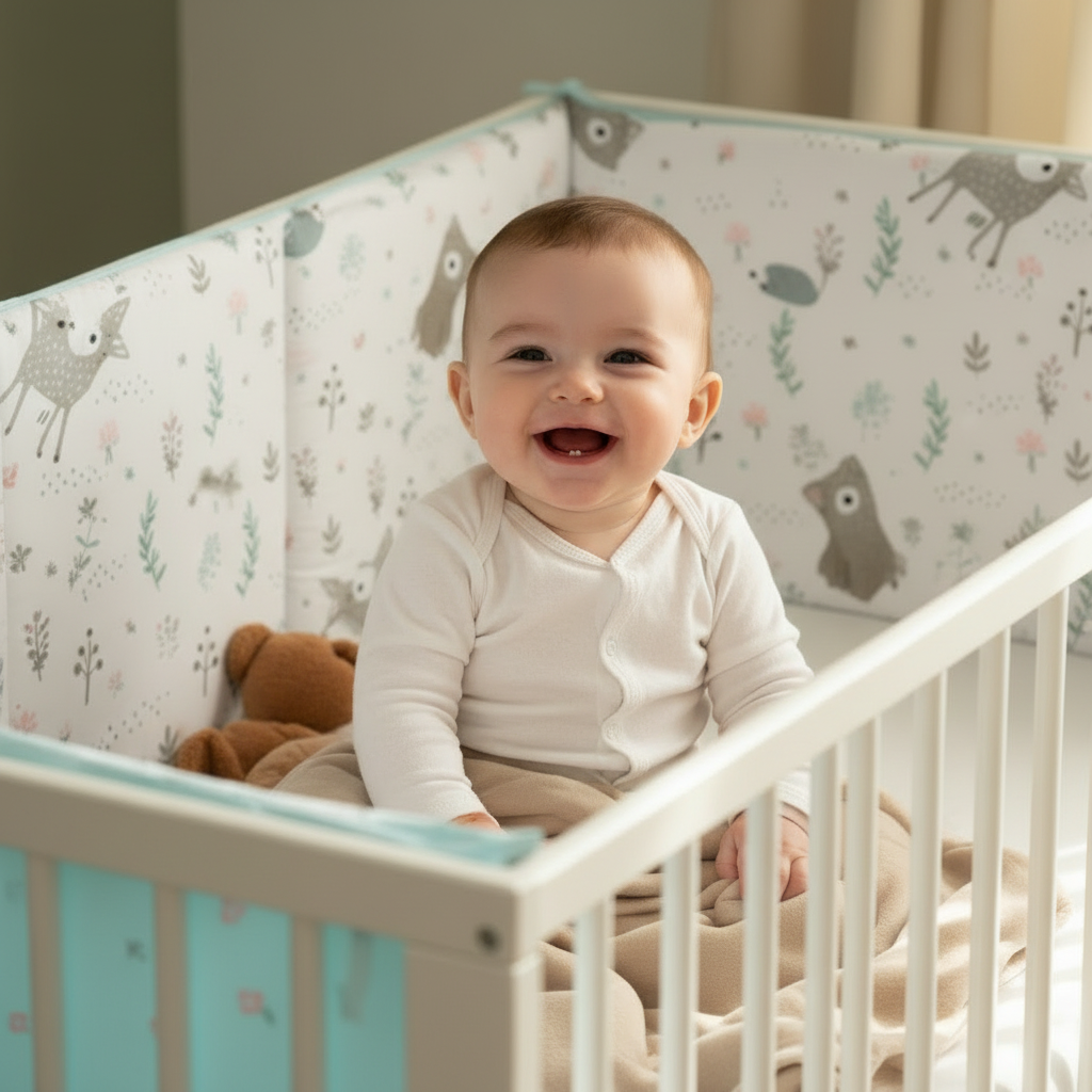 Tour de lit bébé OURSELIN™ - Animaux