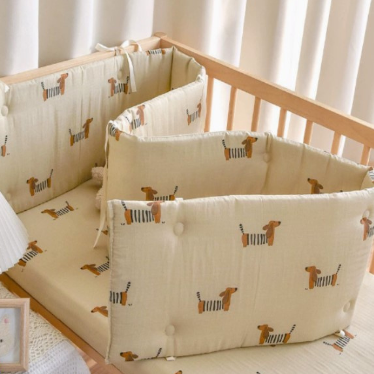Tour de lit TEKELIT™ – vue détail chien