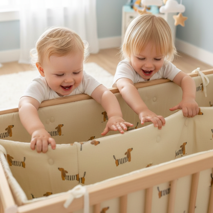 Tour de lit TEKELIT™ – protection barreaux lit bébé certifié Classe A