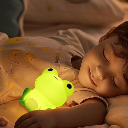 Veilleuse bébé avec 5 modes lumineux ajustables et couleurs changeantes